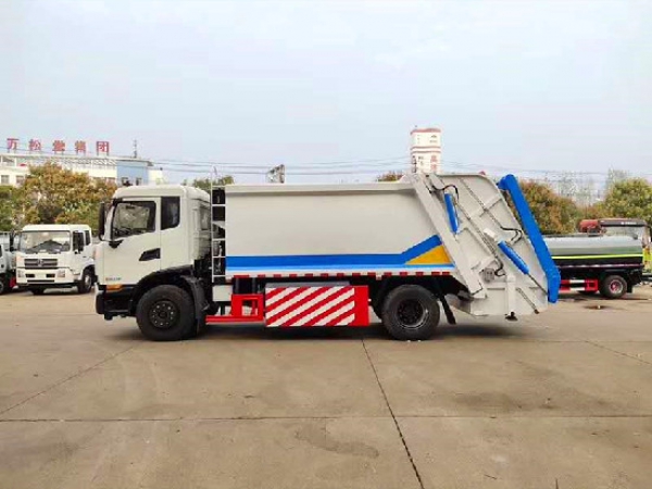 東風(fēng)天錦天然氣國六14方壓縮式垃圾車