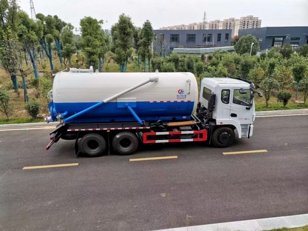 東風(fēng)錦程后八輪16方吸污車